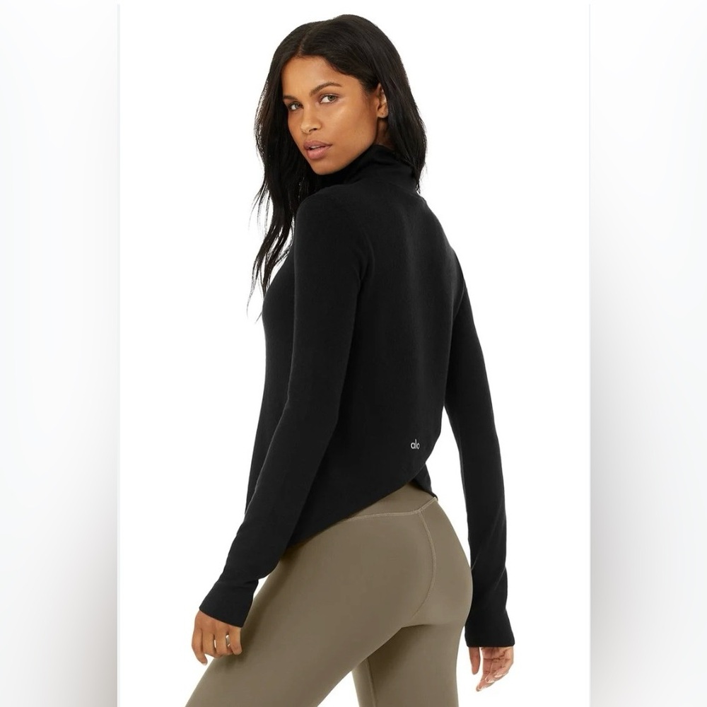 Alo Yoga Black Turtleneck